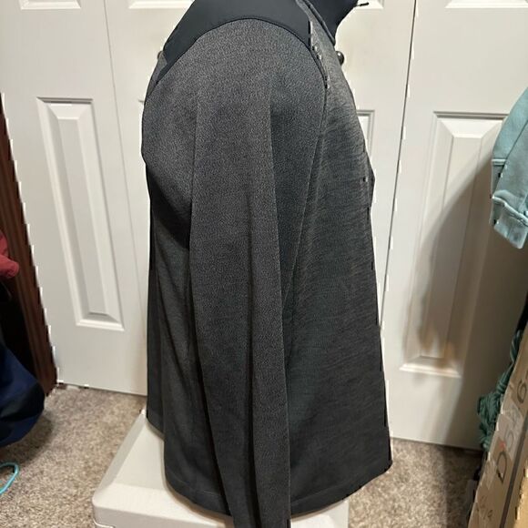 Nike Golf Tour Performance Mens Large Half ZIP Pullover Hyperion Logo - Picture 4 of 5